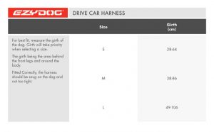 Drive Dog Car Harness